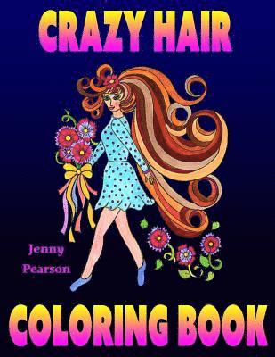 bokomslag Crazy Hair Coloring Book