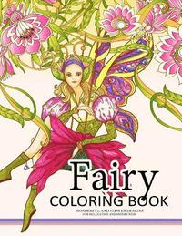 bokomslag Fairy Coloring Book for Adults: Fairy in the magical world with her Animal (Adult Coloring Book)