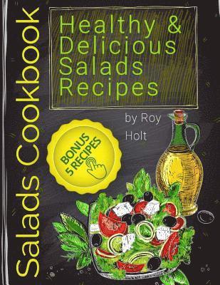 bokomslag Salads Cookbook: 25 Healthy and Delicious Salads Recipes FullCollor