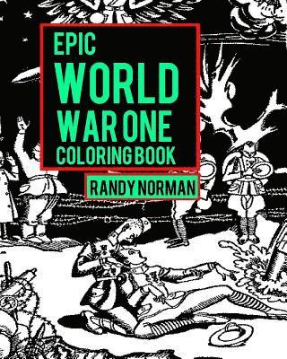 bokomslag Epic World War One Coloring Book