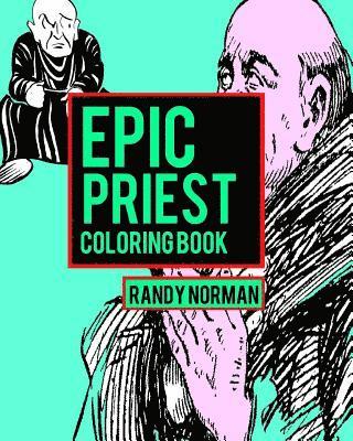 bokomslag Epic Priest Coloring Book