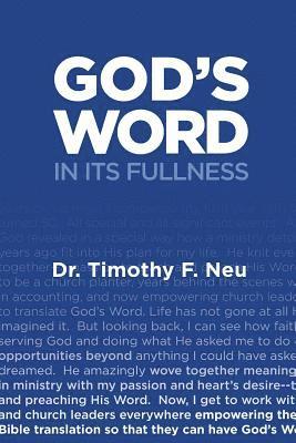 God's Word in its Fullness 1