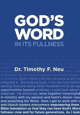 God's Word in its Fullness 1