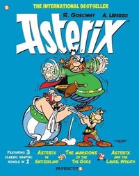 bokomslag Asterix Omnibus #6: Collecting Asterix in Switzerland, the Mansions of the Gods, and Asterix and the Laurel Wreath