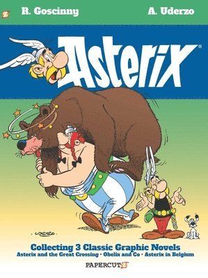 bokomslag Asterix Omnibus #8: Collecting Asterix and the Great Crossing, Obelix and Co, Asterix in Belgium