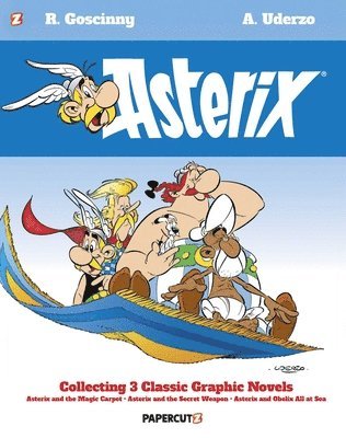 bokomslag Asterix Omnibus Vol. 10: Collecting Asterix and the Magic Carpet, Asterix and the Secret Weapon, and Asterix and Obelix All at Sea