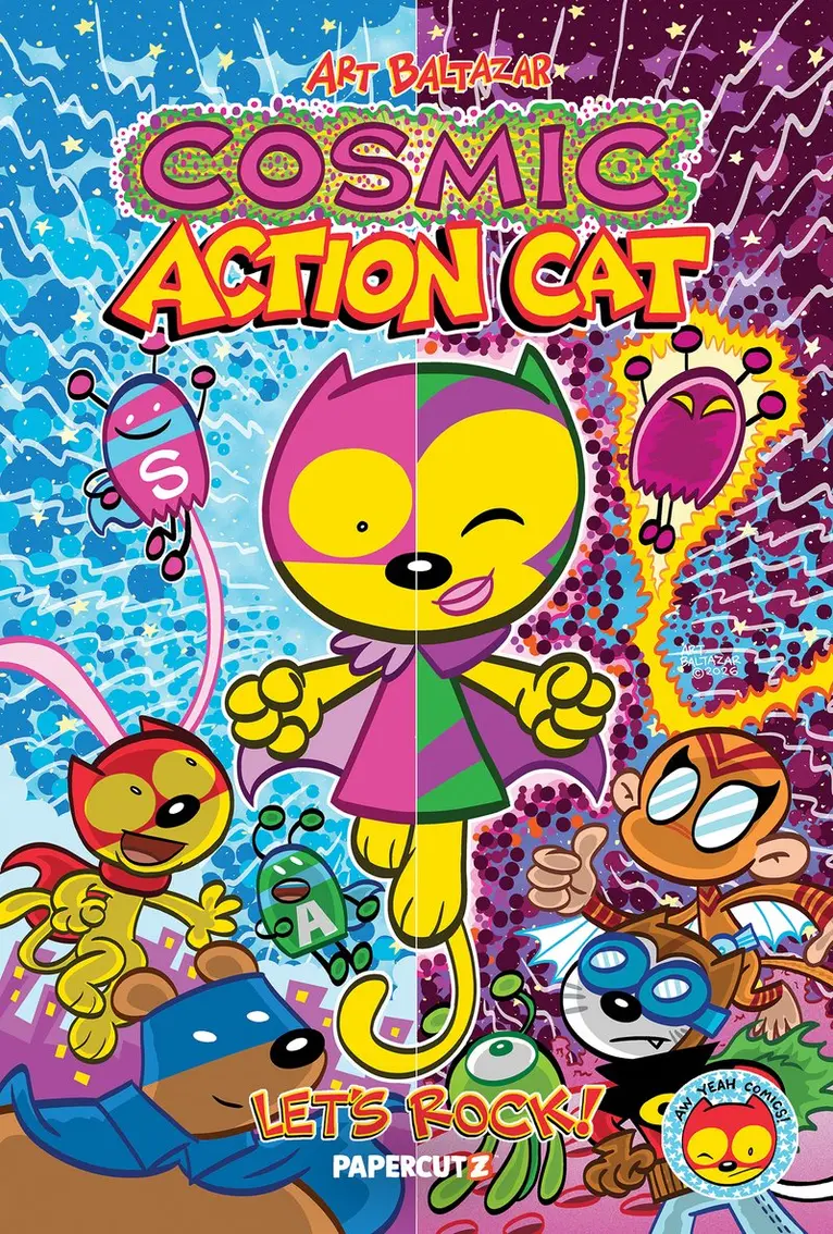 Art Baltazar - Cosmic Action Cat, Inbunden. Tillgänglighet: Kommande
