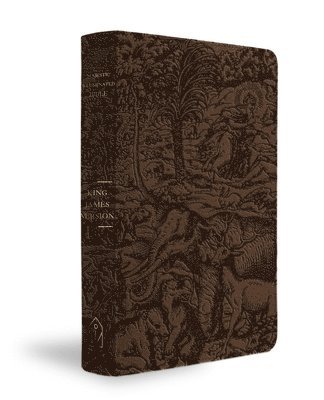 FaithWords, Faithwords - KJV Majestic Illuminated Bible (Brown LeatherLuxe), Inbunden