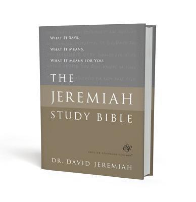 The Jeremiah Study Bible, ESV 1