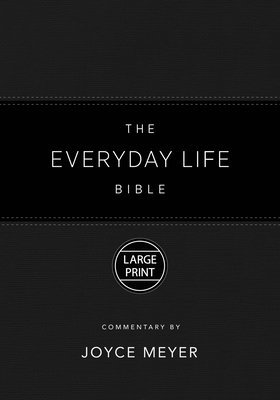 bokomslag The Everyday Life Bible Large Print Black Leatherluxe(r)