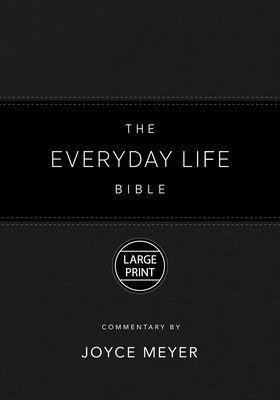 bokomslag The Everyday Life Bible Large Print Black Leatherluxe(r): The Power of God's Word for Everyday Living