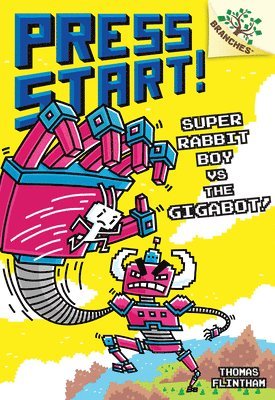 Thomas Flintham - Super Rabbit Boy vs. the Gigabot!: A Branches Book (Press Start! #16), Inbunden