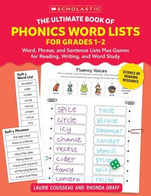 bokomslag The Ultimate Book of Phonics Word Lists: Grades 1-2