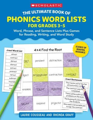 Rhonda Graff, Laurie Cousseau - The Ultimate Book of Phonics Word Lists: Grades 3-5, Häftad