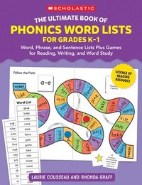 bokomslag The Ultimate Book of Phonics Word Lists: Grades K-1: Games & Word Lists for Reading, Writing, and Word Study