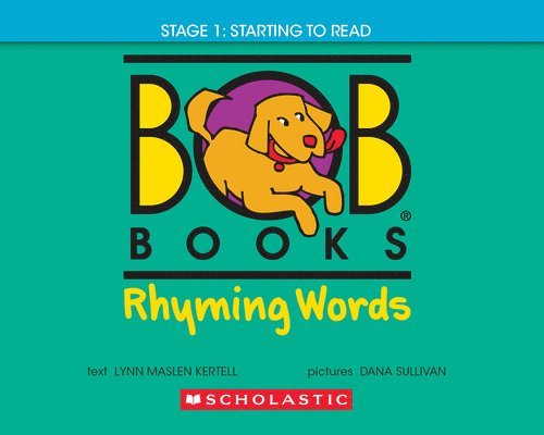 Bob Books - Rhyming Words Hardcover Bind-Up Phonics, Ages 4 and Up, Kindergarten (Stage 1: Starting to Read) 1