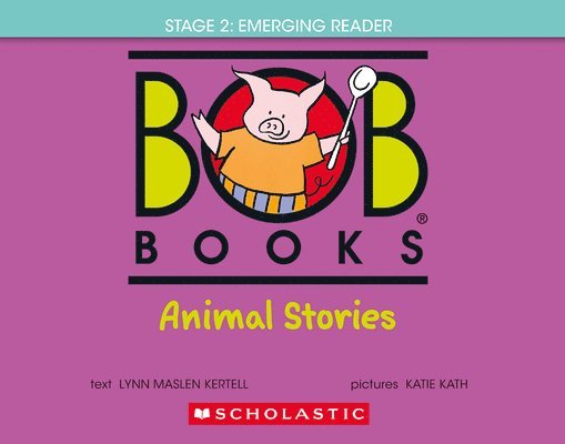 Bob Books - Animal Stories Hardcover Bind-Up Phonics, Ages 4 and Up, Kindergarten (Stage 2: Emerging Reader) 1