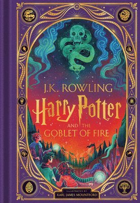 J.K. Rowling - Harry Potter and the Goblet of Fire (Harry Potter, Book 4) (Interactive Illustrated Edition), Inbunden