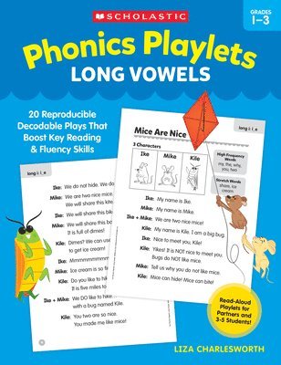 bokomslag Phonics Playlets: Long Vowels: 20 Reproducible Decodable Plays That Boost Key Reading and Fluency Skills