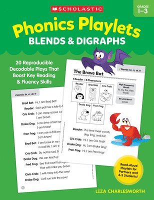 Liza Charlesworth - Phonics Playlets: Blends & Digraphs, Häftad