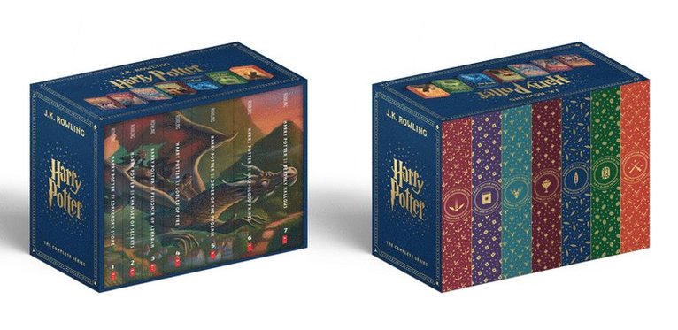 J.K. Rowling - Harry Potter Paperback Box Set Books 1-7 (Deluxe Edition with Stenciled Edges), Häftad. Tillgänglighet: Lägg i varukorg