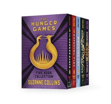 bokomslag Hunger Games 5-Book Hardcover Box Set (the Hunger Games, Catching Fire, Mockingjay, the Ballad of Songbirds and Snakes, Sunrise on the Reaping)