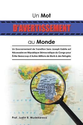 bokomslag Un Mot D'avertissement Au Monde