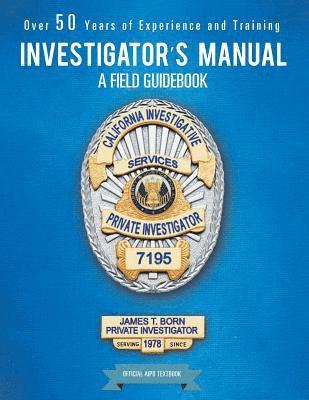 bokomslag Investigator's Manual