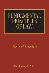 bokomslag Fundamental Principles of Law