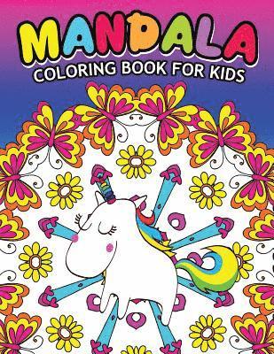 Mandala Coloring Book For Kids: Easy Mandala Patterns for Kids 1