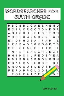 bokomslag Wordsearches for Sixth Grade