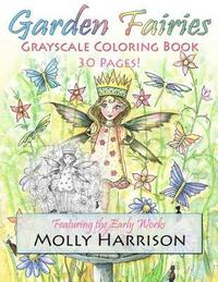 bokomslag Garden Fairies Grayscale Coloring Book
