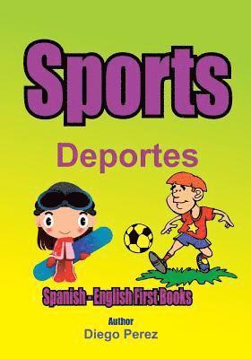 bokomslag Spanish - English First Books: Sports