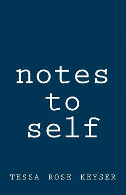 bokomslag notes to self