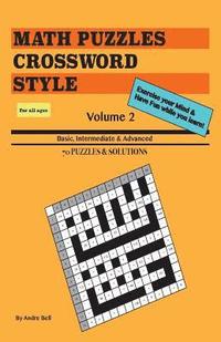 bokomslag Math Puzzles Crossword Style Vol. 2 (travel size)