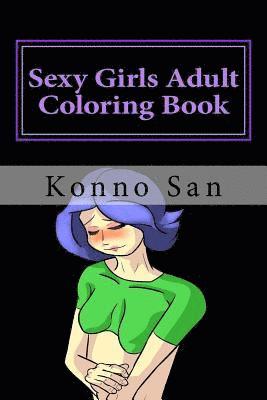 Sexy Girls Adult Coloring Book 1