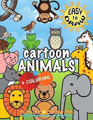 EASY to DRAW Cartoon Animals 1