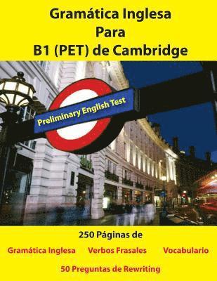 bokomslag Gramatica Inglesa Para B1 (PET) de Cambridge