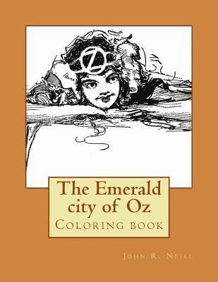 bokomslag The Emerald city of Oz: Coloring book