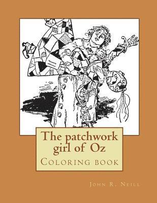 bokomslag The patchwork girl of Oz: Coloring book