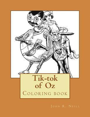 bokomslag Tik-tok of Oz: Coloring book