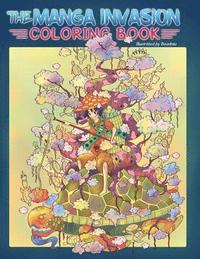 bokomslag Adult Coloring Book: The Manga Invasion Coloring Book: Meditate and find inspiration on a magical journey (Anime, Drawing)