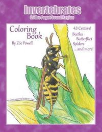 bokomslag Invertebrates of the Puget Sound Region: Coloring Book