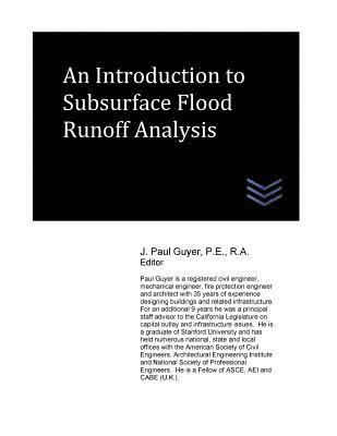 bokomslag An Introduction to Subsurface Flood Runoff Analysis