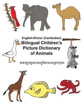 English-Khmer/Cambodian Bilingual Children's Picture Dictionary of Animals 1