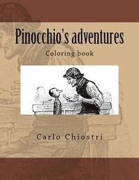 bokomslag Pinocchio's adventures: Coloring book