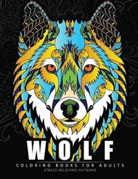 bokomslag Wolf Coloring books for adults: Amazing Wolves Design (Animal Coloring Books for Adults)