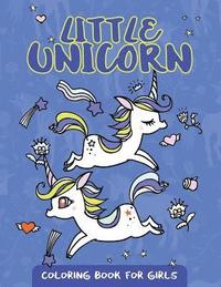 bokomslag Little Unicorn Coloring Book for Girls: Cute Unicorn Pattern Design for Girls