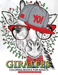 bokomslag Giraffe Coloring Books for Adults: Relaxing Coloring Book For Grownups