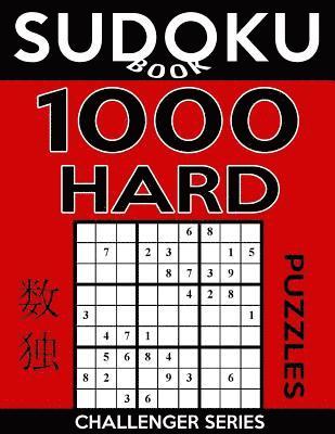 bokomslag Sudoku Book 1,000 Hard Puzzles: Sudoku Puzzle Book With Only One Level of Difficulty